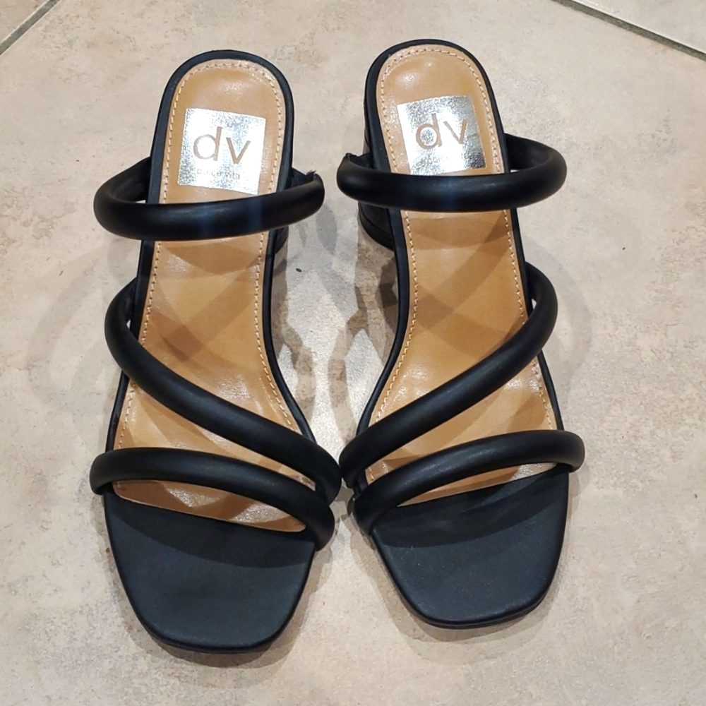 Myla Strappy Block-Heel Sandals